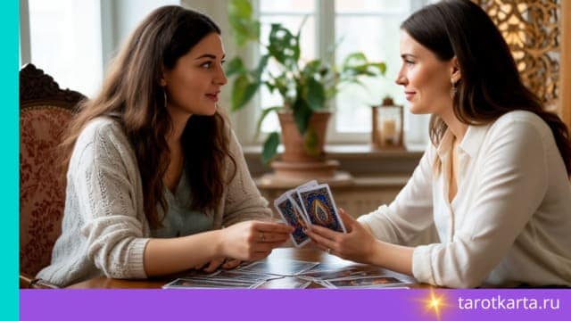 клиент задает вопрос тарологу