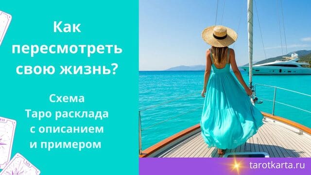 Как пересмотреть свою жизнь схема Таро расклада с реальным примером интерпретации