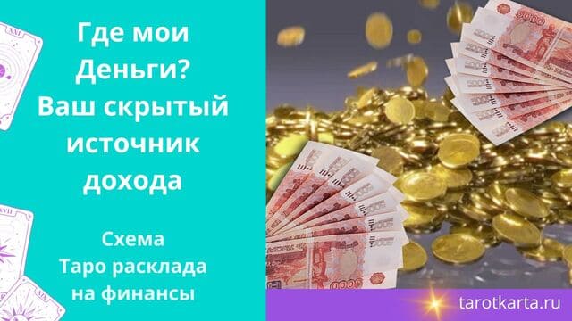 схема таро расклада на финансы и деньги с описанием