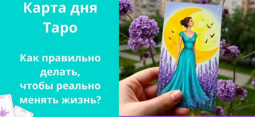 карта дня таро как делать правильно чтобы реально изменить жизнь