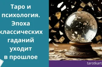Таро и психология это новое будущее. Эпоха классических гаданий на будущее, на судьбу уходит в прошлое